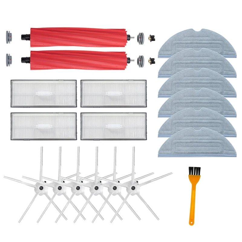 

Main Brush Hepa Filter Mopping Cloth Side Brush for Xiaomi Roborock T7S T7 Plus T7Splus S7 Mopping Rag Cloth Spare Parts