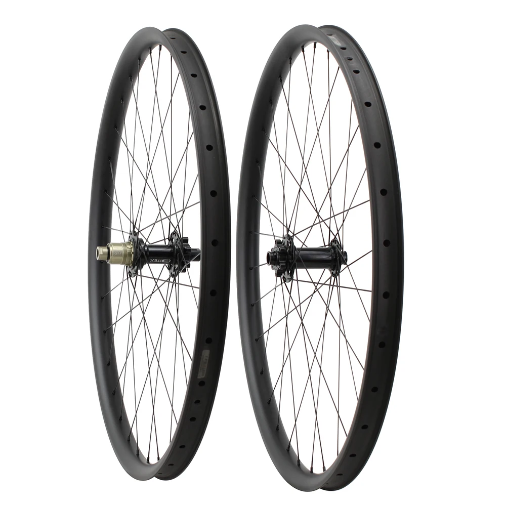 29er mtb carbon wheels bitex R211 32x28mm tubeless Ultralight bicycle 1310g boost 110x15 148x12 bicycle mtb wheels pillar 1420