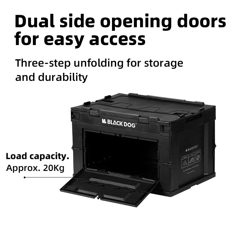 BLACK DOG Открытый Кемпинг Вентийн Хранение Большая емкость Складные