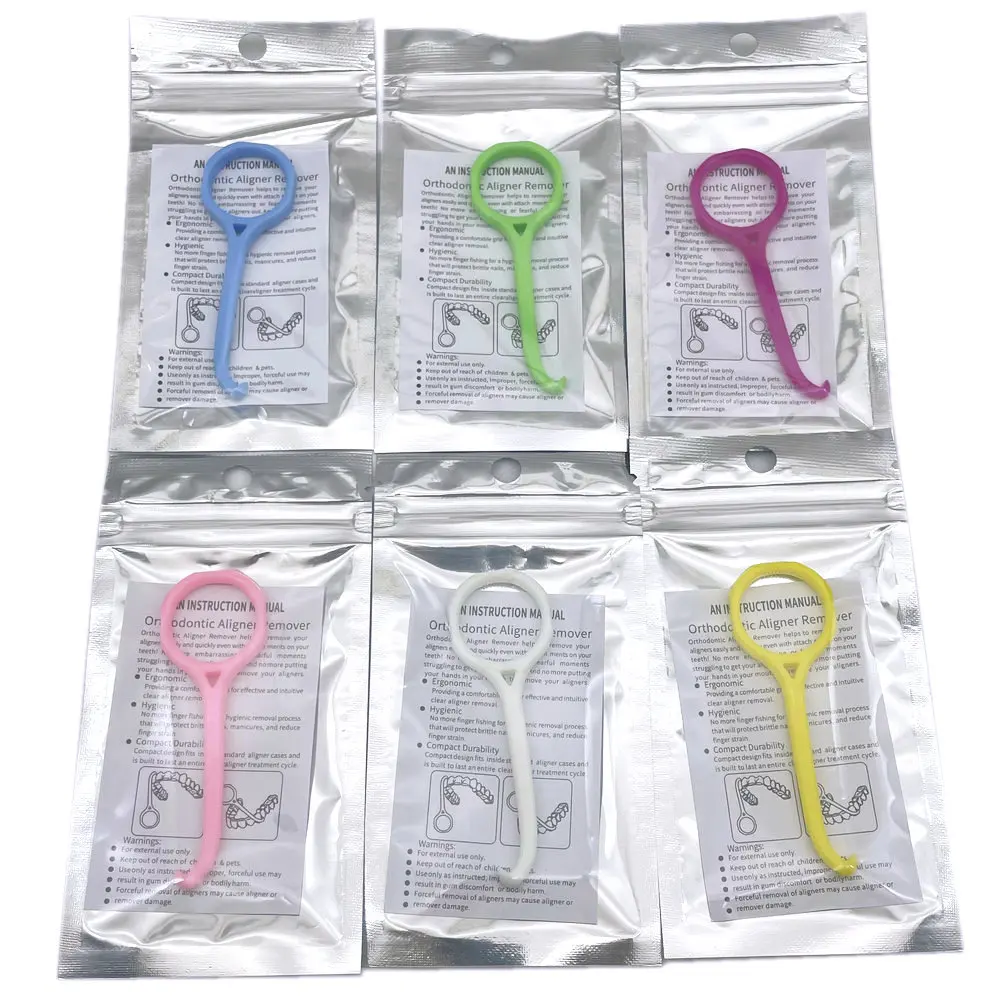 1/6 шт. невидимый инструмент для выравнивания зубов |