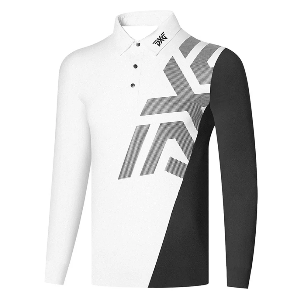 

2023 Golf Wear Summer Men's Shirts Casual Long Sleeve T-shirt Lady Golf Sportswear
