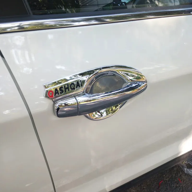 

Хромированная крышка ручки для Nissan Qashqai J11 2016 2017 2018/Крышка Дверной чаши из АБС-пластика, аксессуары для стайлинга автомобиля