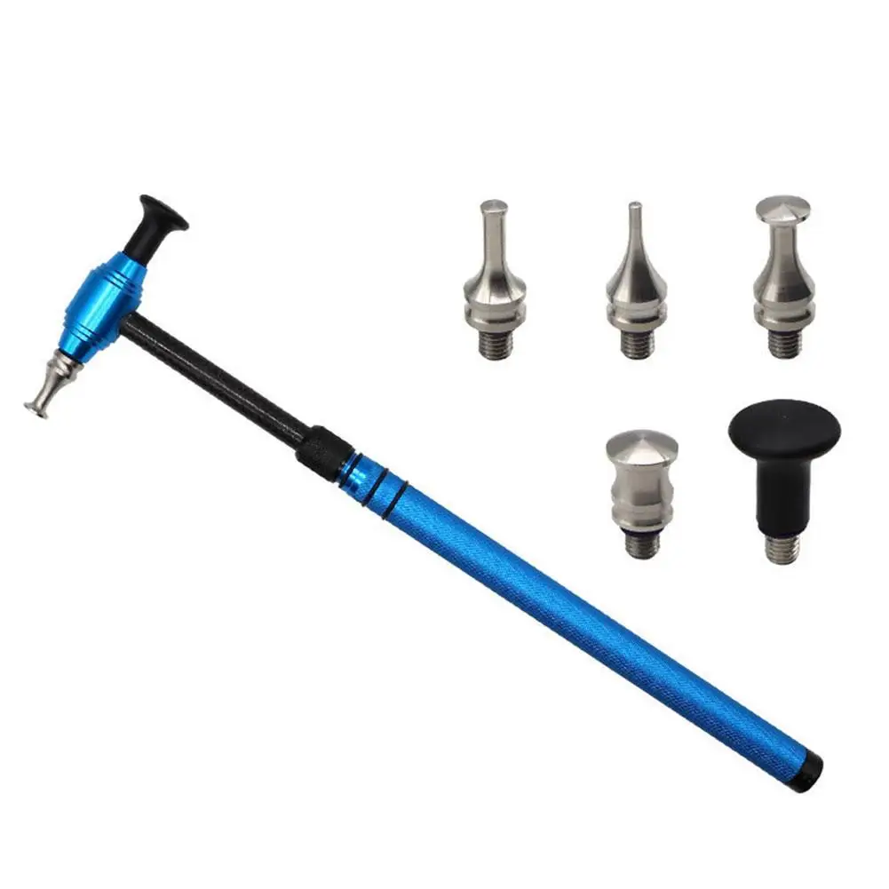 

1 Set Car Dent Repair Multi-Head Hammer Non-marking Plastic Body Sheet Metal Dent Repair Hammer Leveling Tool