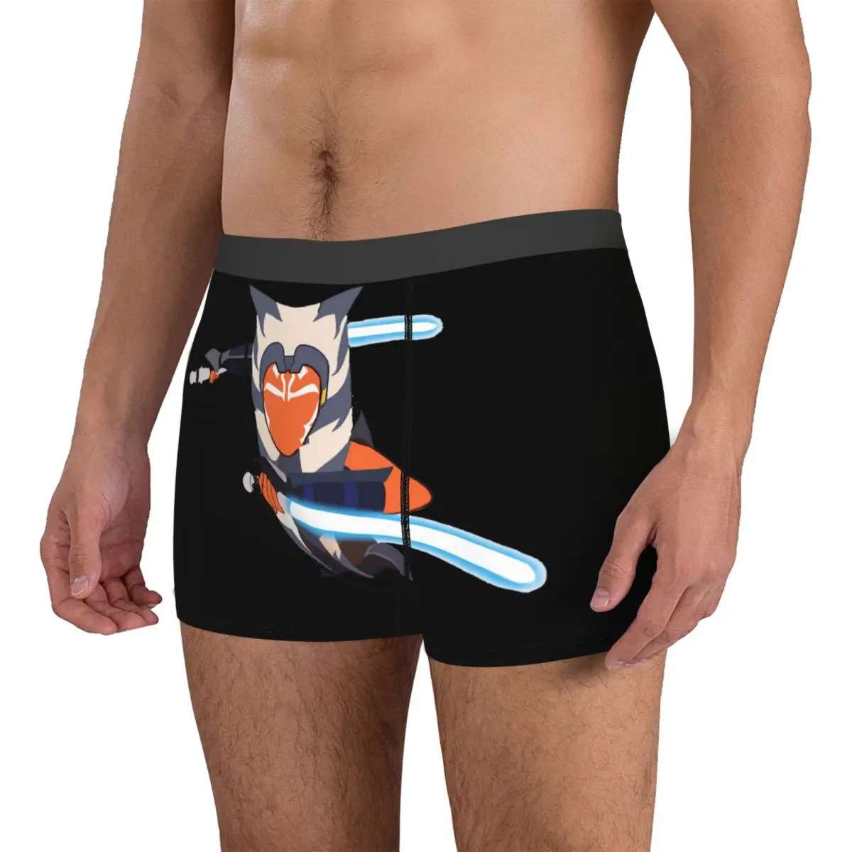 Сексуальные мужские трусы-боксеры ASHOKA SILLHOUTE уникальное нижнее белье 23 года