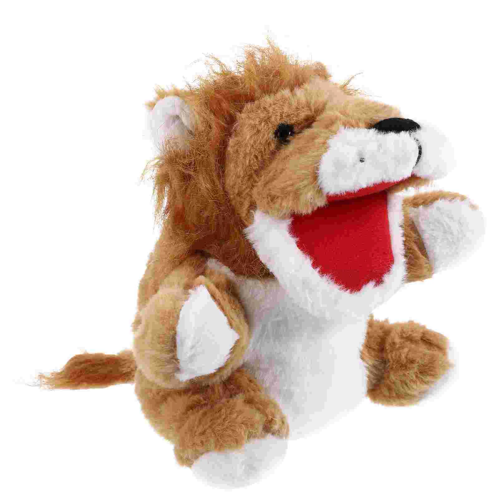 

Animal Puppet Hand Puppets Toys For Story Telling Small Interactive Decor Stuffed Performance Props Plush