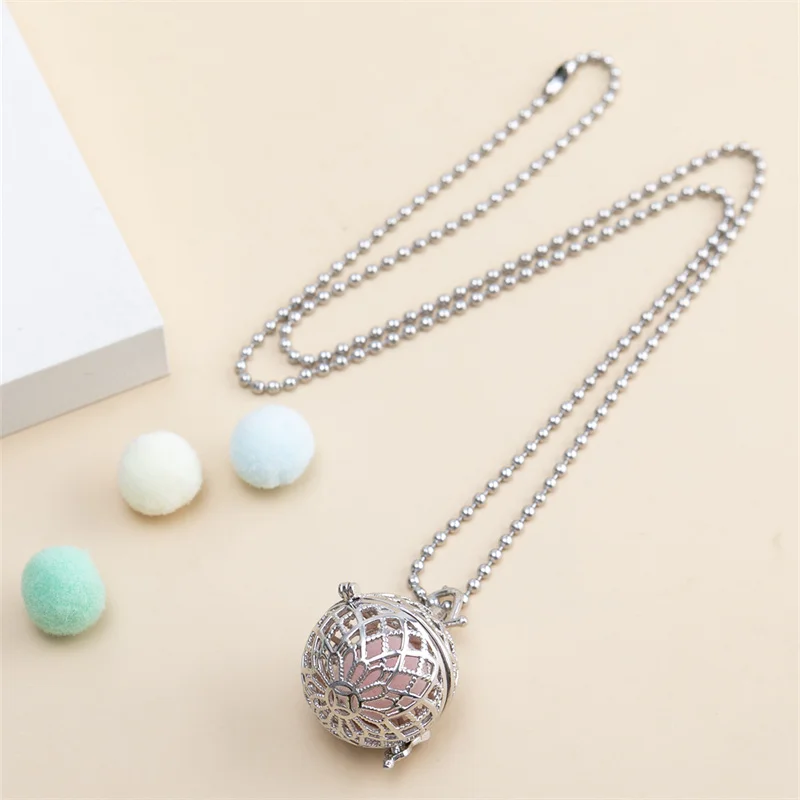 Модная ароматерапия ювелирные изделия медальон Подвеска Ожерелье парфюм