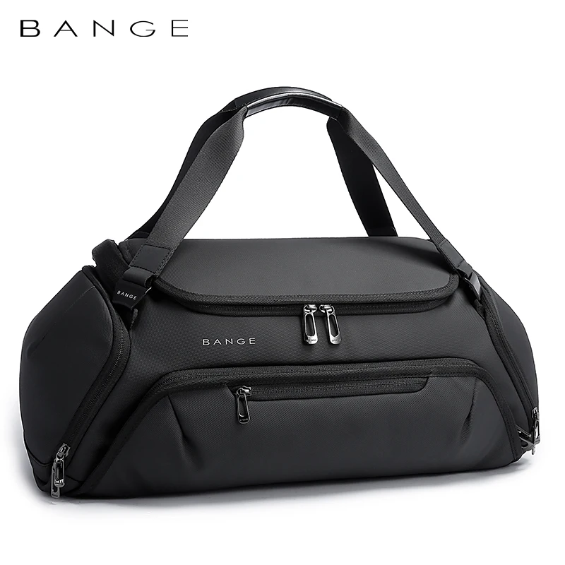 

2023 BANGE New Gym Bags For Men and Women Waterproof and Moistureproof Dry and Wet Separation Travel suitcases Woman Travel Bag