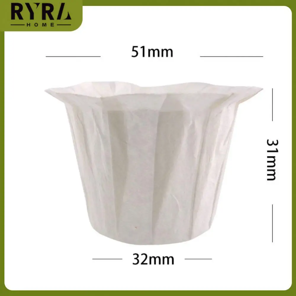 

Replacement Environmentally Friendly Coffee Filter Paper Cup Paper Cup Coffee Brewing Filter Disposable Home Kitchen