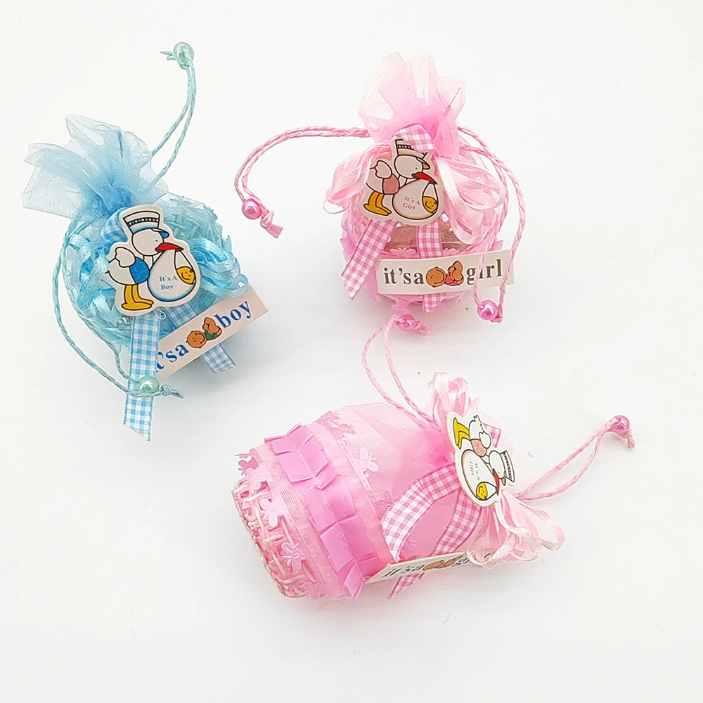 Baptism Gift Bag Wedding Party Favors Gifts Bags Birthday Wrapping Packaging Event Supplies