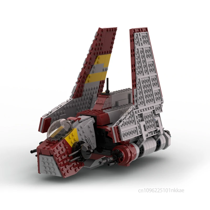 НОВЫЙ Nu Class Attack Shuttle Imperial Version Building Blocks Diy SpaceShip Battle Republic Кирпичная игрушка Детский