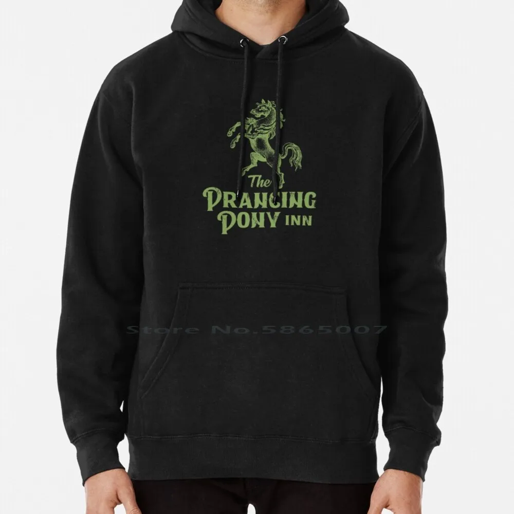 

The Prancing Hoodie Sweater 6xl Cotton Prancing Horse Tolkien Pub Women Teenage Big Size Pullover Sweater 4xl 5xl 6xl