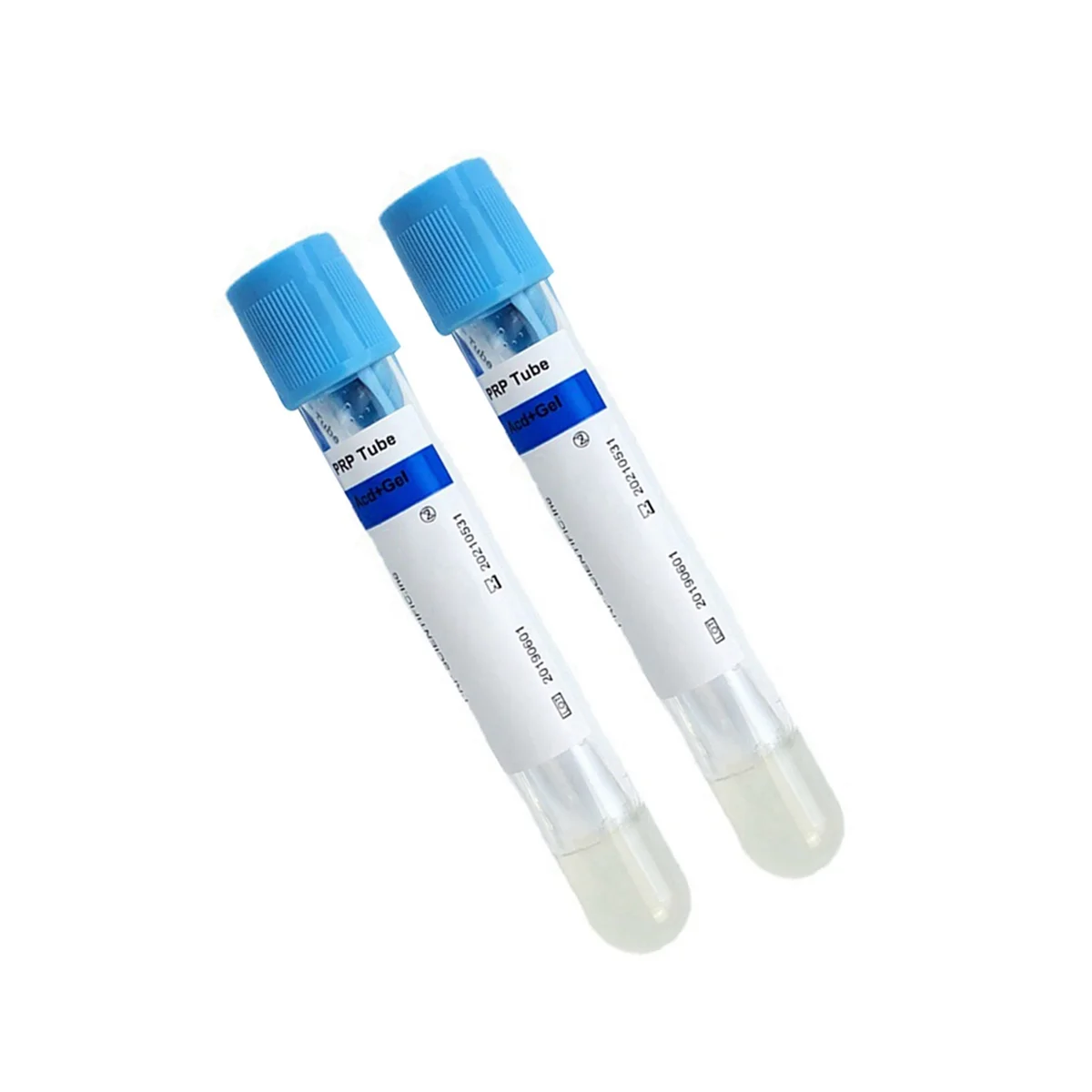 

2X 10Ml Acid Gel Bottom Negative Pressure Plastic Tube Platelet Plasma Collection and Measurement Tube B