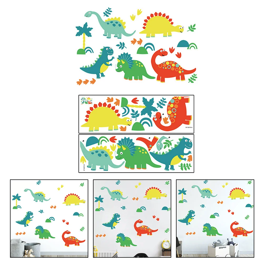 

2 Sheets Sticker Nursery Wall Sticker Kindergarten Wall Stickers Kindergarten Wall Decor Watercolor Wall Sticker