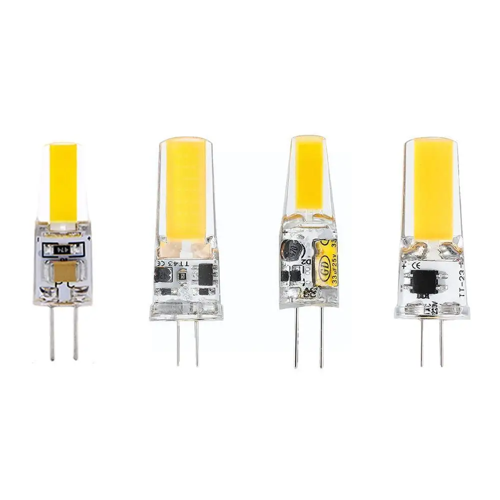 

Новая светодиодная лампа G4 220 в 230 В COB светодиодсветодиодный лампа светильник ° ярсветильник Освещение Стекло 9 Вт Корпус лампа 12 Вт старый с...