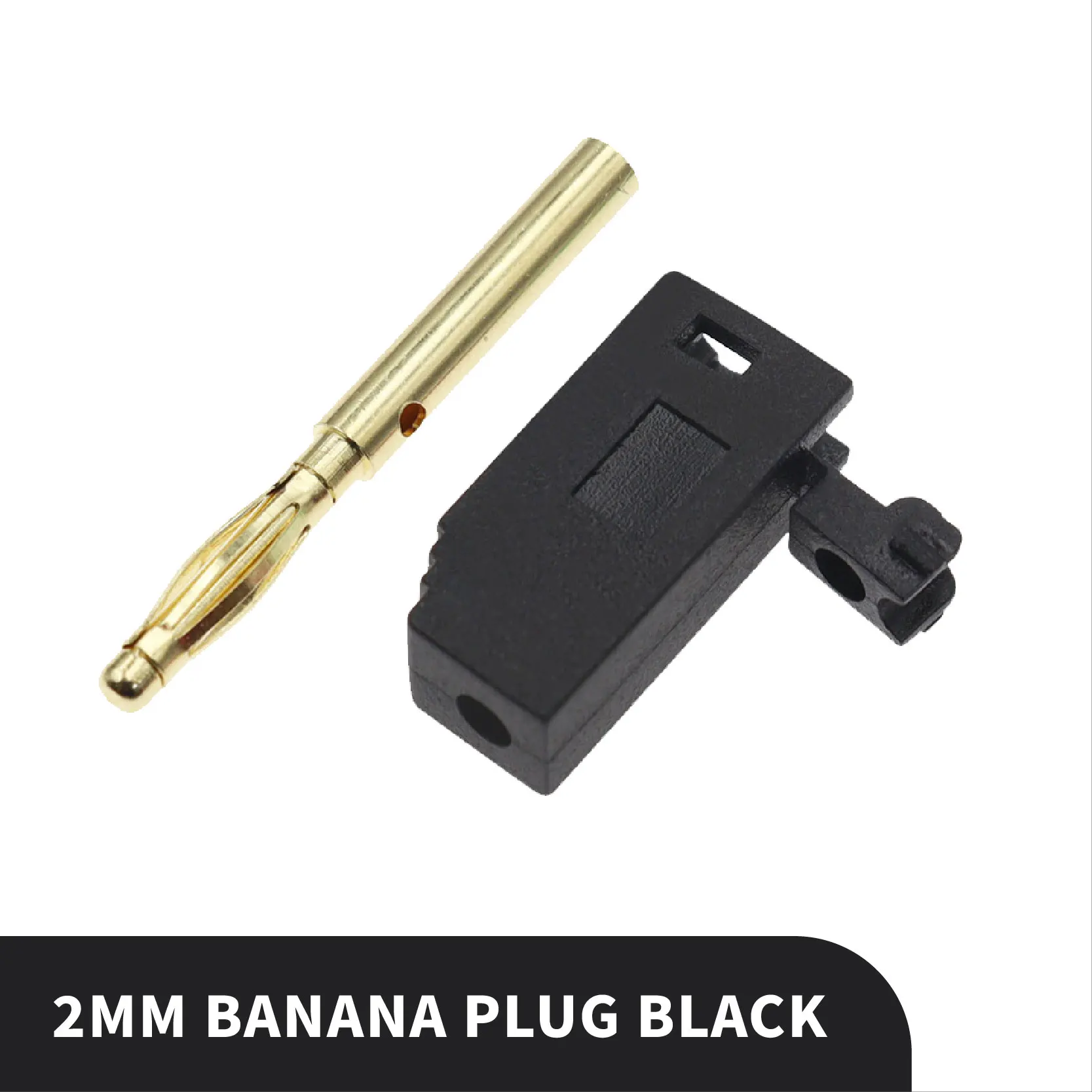 

5 цветов, 2 мм, штабелируемая вилка типа «банан», позолоченный медный мини-разъем с розеткой, сварной/паянный, 30 В/10 А