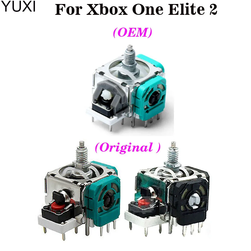 

Оригинальный аналоговый джойстик YUXI 1 шт., 3D аналоговый стик для контроллера Xbox One Elite серии 2 2-го поколения