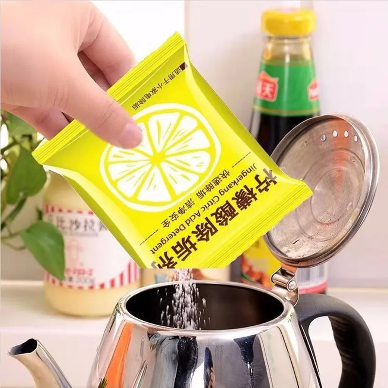 

3/5/10pcs Food Grade Citric Acid Drinking Machine Accessories Tea Scale Cleaner Portable Descaling Agent Electric Kettle Supplie