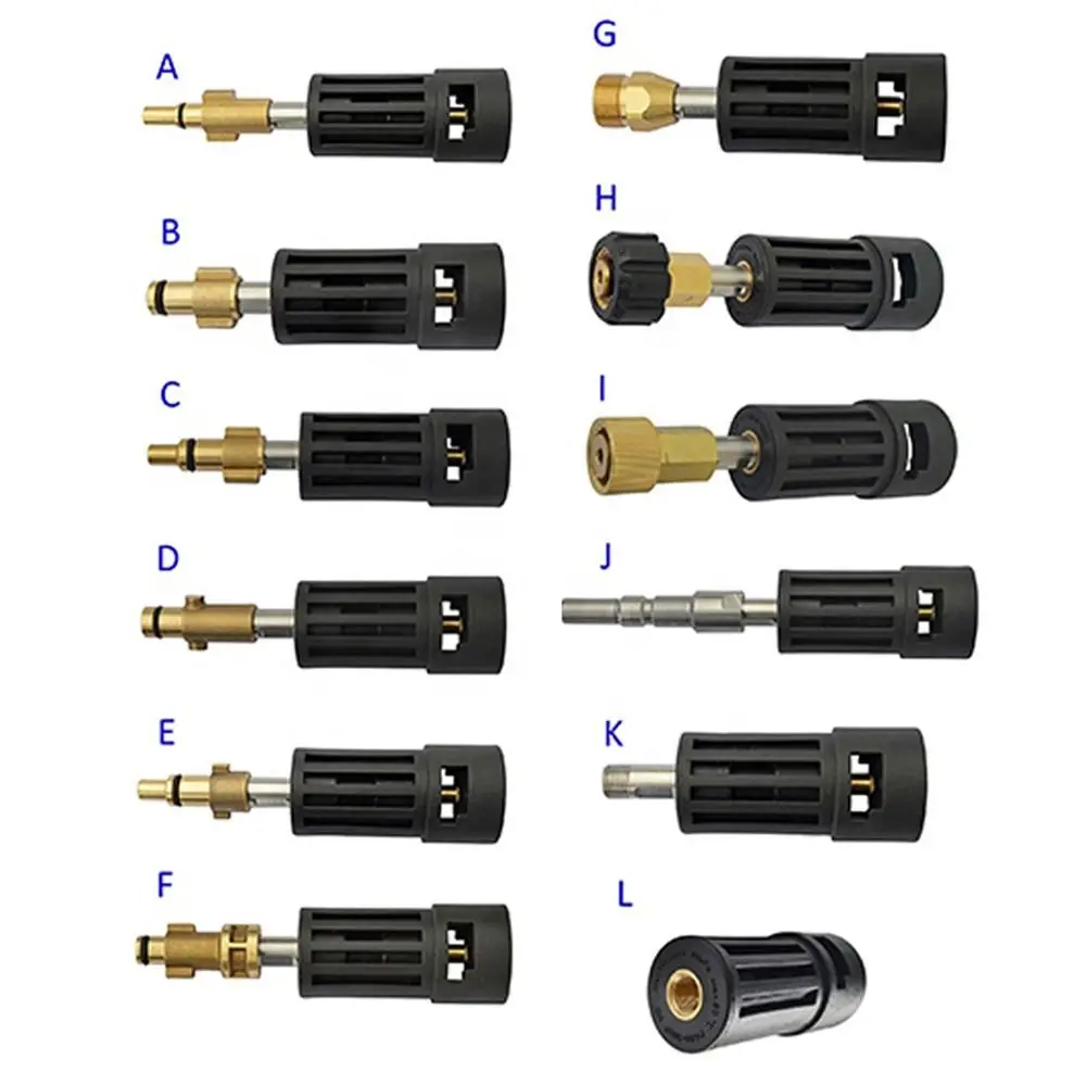 

Wand Lance Snow Foam Fitting for Karcher 1/4" Quick Connector Pressure Washer Bayonet Adapter Spray Torch Nozzle