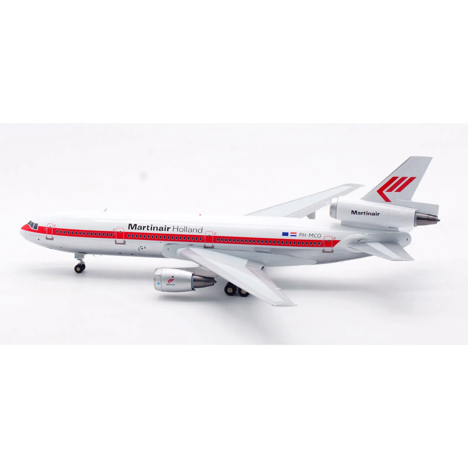 Фото IF103MP0824P Коллекционный самолет из сплава в подарок INFLIGHT1:200 Martinair Holland McDonnell DC-10-30 Литая под давлением модель самолета PH-MCO №5