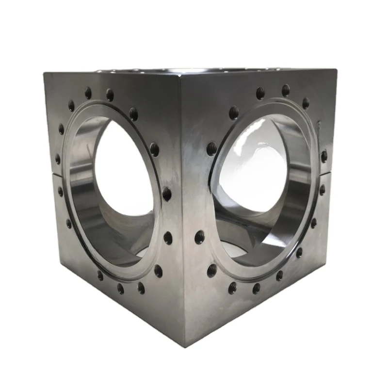 Для сверхвысококуумных фланцевых фитингов CF Multi Cross 100 Cube 6-контактный крестовый