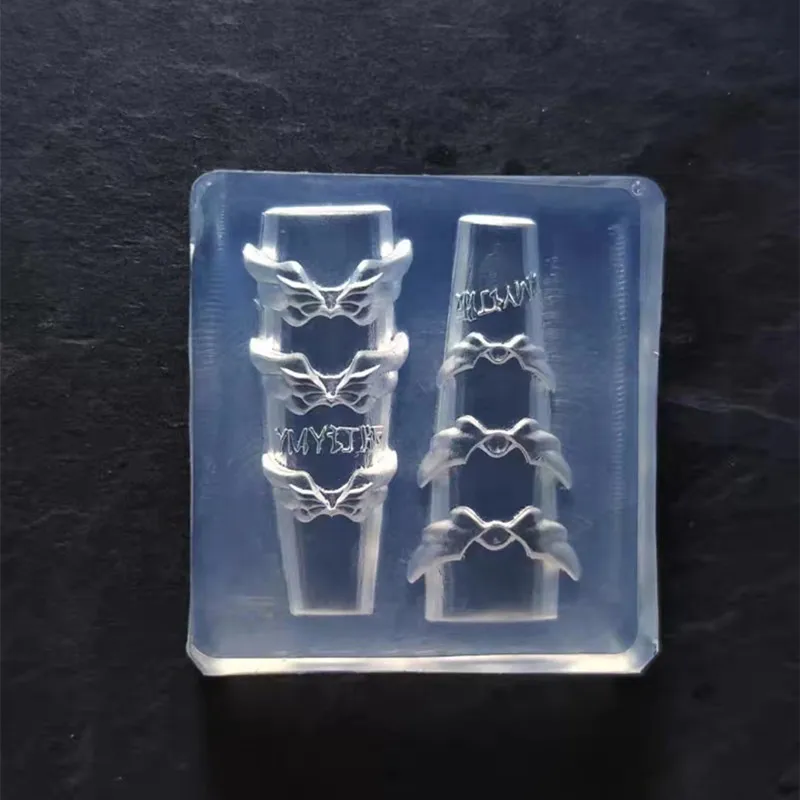 

1 Piece Pack Bow Love Heart 3D Acrylic Mold Nail Decoration Nail DIY Design Silicone Nail template Nail Mold