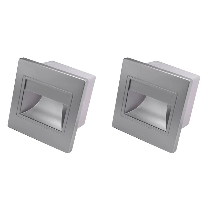 

8 шт., светодиодные лампы для лестницы, 3 Вт