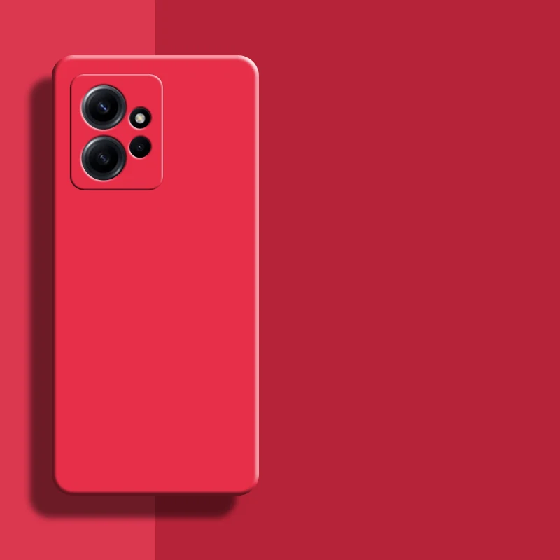 For Xiaomi Redmi Note 12 Global Case 6.67 inch Original Liquid Silicone Bumper For Redmi Note 12 4G Cover Redmi Note 12 Pro Plus