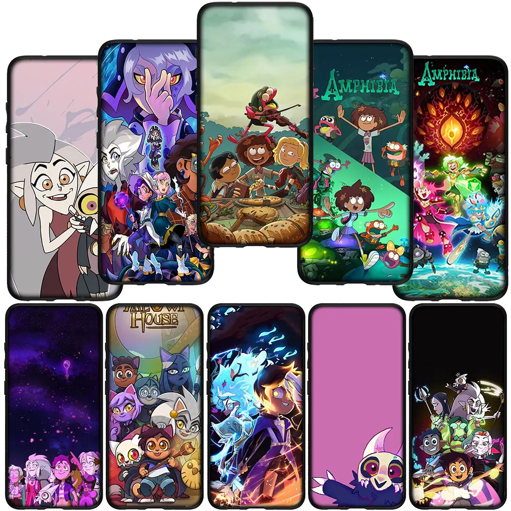 Amphibia The Owl House Soft Cover Case for Samsung Galaxy A10 A20 A22 A30 A31 A32 A50 A51 A52 A53 A72 A33 A71 Phone Casing
