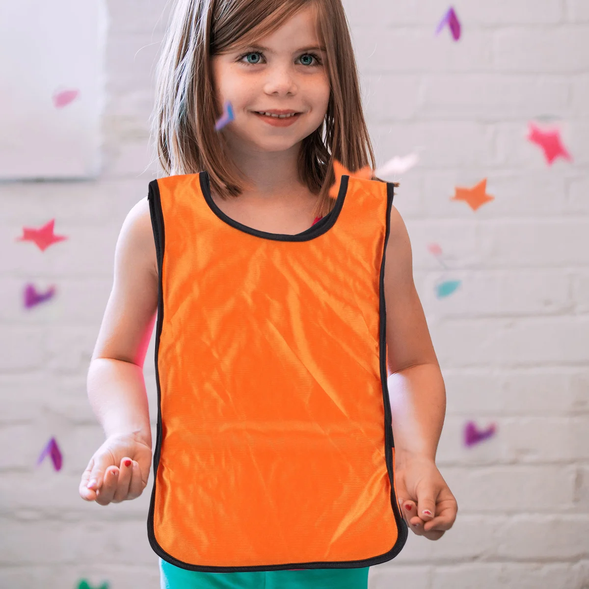 6 шт. тренировочная футбольная майка жилет для мяча футбольный детский нагрудник