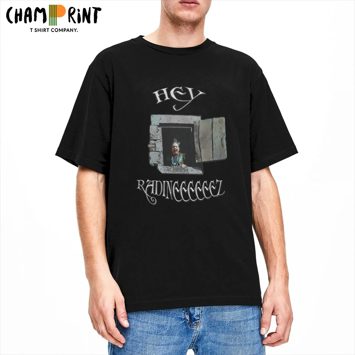 Мужская футболка Dame Seli Hey Tight! Kaamelott Leisure футболки из 100% хлопка с короткими рукавами