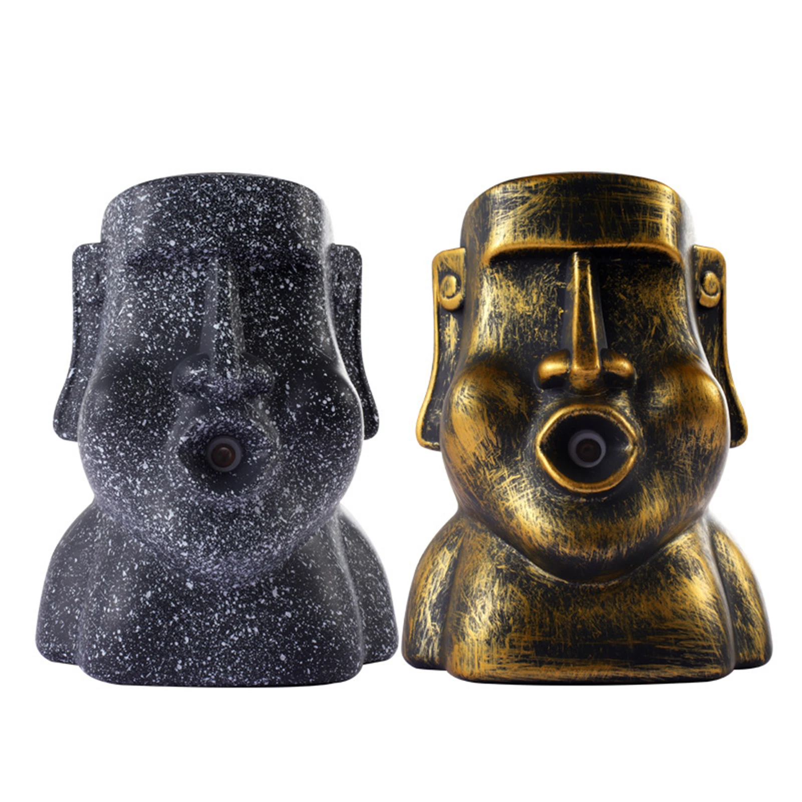 

220ML Small Humidifiers Creative Stone Statue Cool Mist Humidifiers Quiet Essential Oil Diffuser Auto Shut-Off Mini Vaporizer