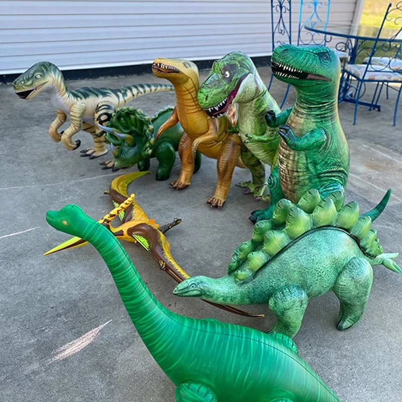 

Dinosaur PVC Inflatable Balloon Toy Realistic Dinosaur Kids Gift Party Decor