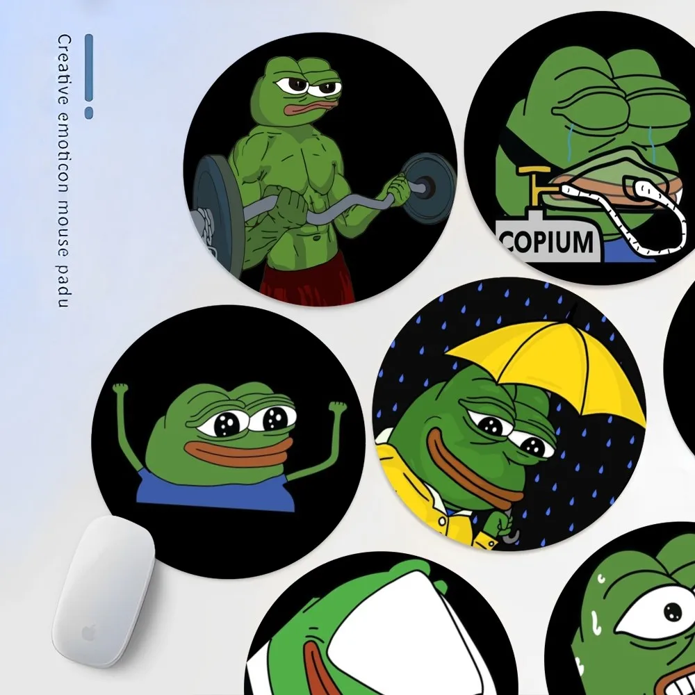 P-Лягушонок Пепе коврик для мыши INS Tide круглый клавиатуры Настольный студентов