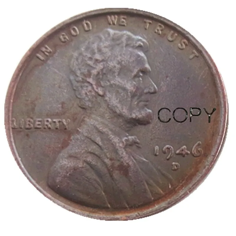 Копия монет US One Cent 1946P/D/S Копия монет US One Cent 1946P/D/S