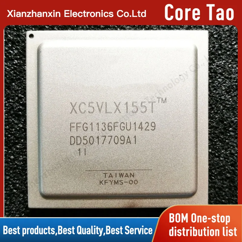 1pcs/lot XC5VLX155T-1FFG1136 XC5VLX155T-FFG1136 XC5VLX155T FBGA1136 Programmable processor new original