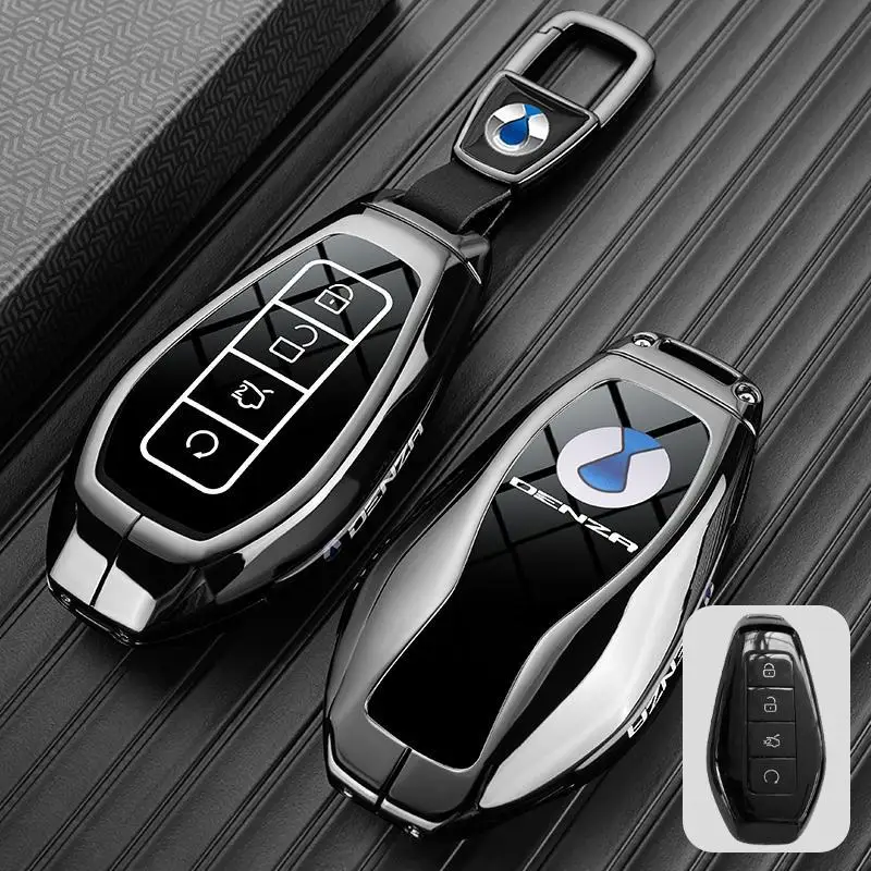 

Для DENZA Z9 GT Max Ultra 2024, набор металлических ключей, специальный все включено, защитный чехол для пульта дистанционного управления, коробка для ключей