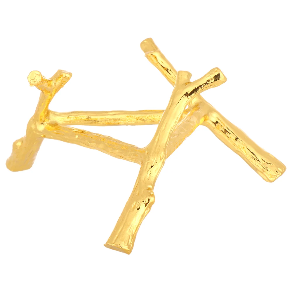 Металлическая ветка с хрустальным шариком основание для дисплея драгоценными