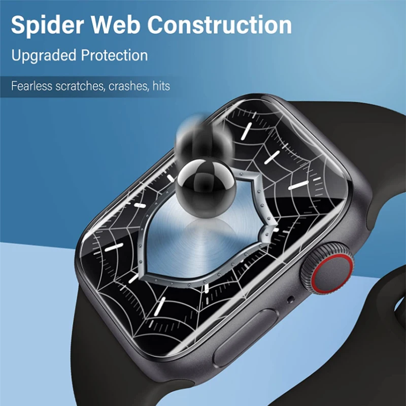 Screen Protector for Apple Watch Film Ultra 8 7 6 SE 5 4 3 45mm 41mm 40 44mm 49mm 38 42mm Flexible Soft iWatch iWatch Protector