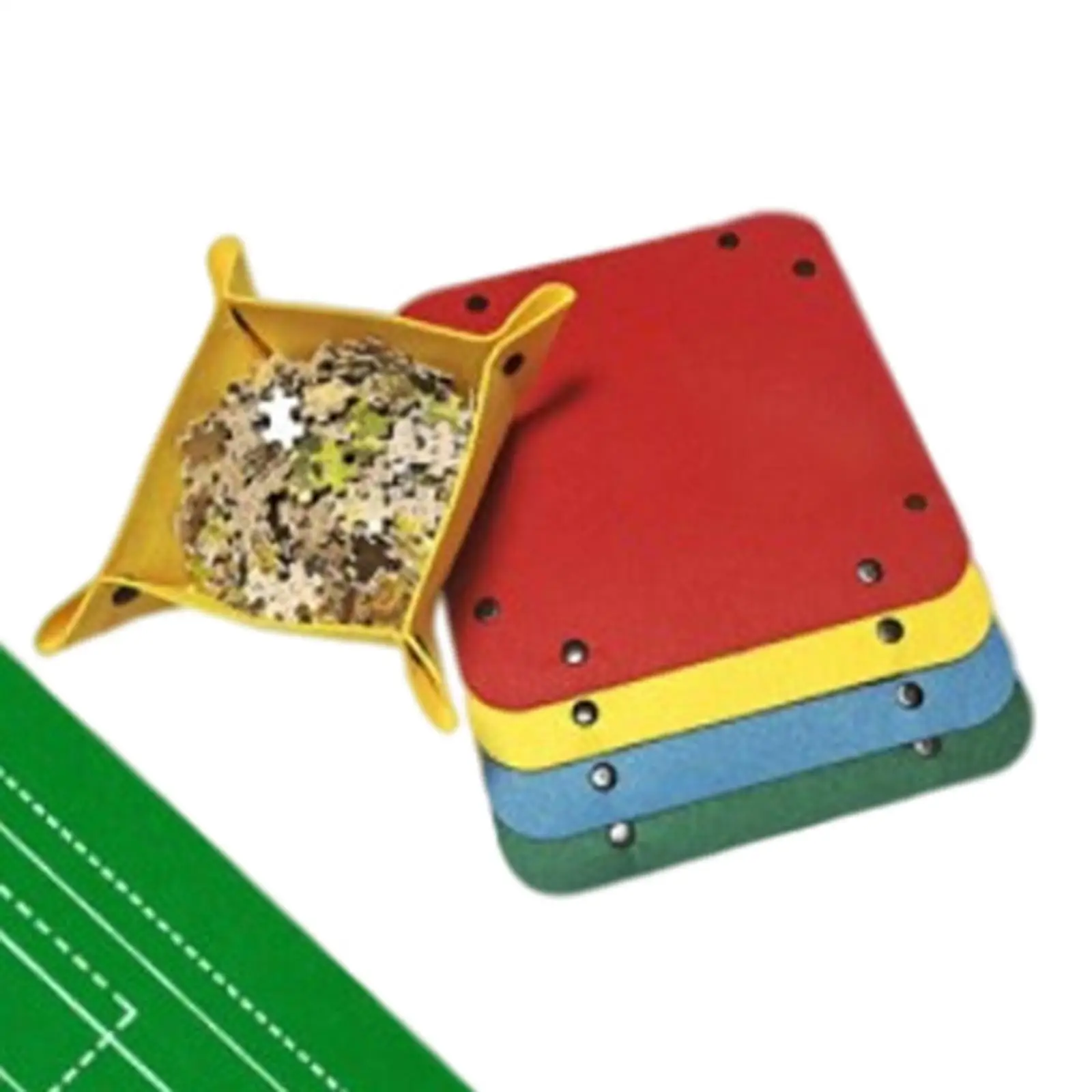 

Portable Jigsaw Roll Felt Mat Storage and Transport up to 3000 Pcs Saver Pad Inflatable Tube Large Organizer Puzzle Accessories