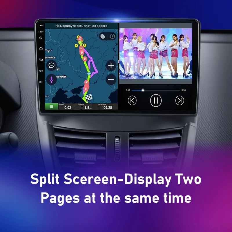 for peugeot 207 cc 2006 2015 android 2 din car radio multimedia video player gps 4g dvd stereo carplay speaker audio accessories free global shipping