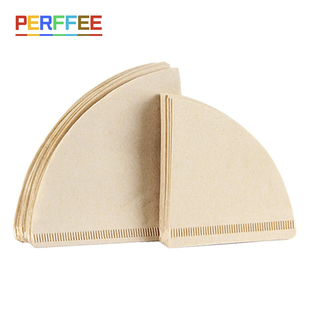 

V60 Filter Paper V01 V02 V Shape Drip Coffee Paper Filter 101 102 Pour Over Coffee Filter Natural Filter Barista Tools 40/100PCS