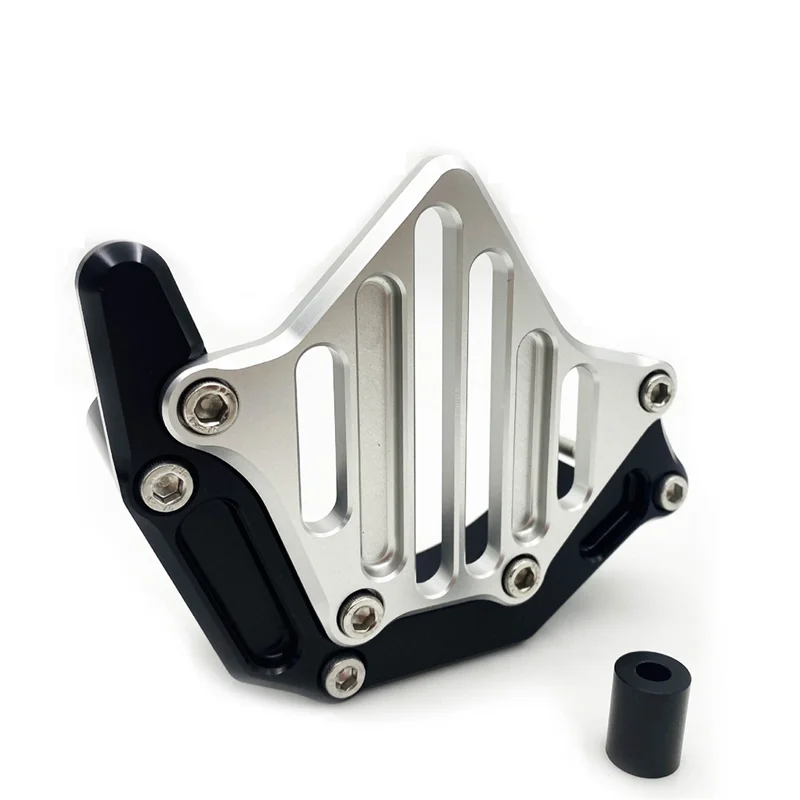 

Крышка передней звездочки мотоцикла для Kawasaki Z900, Z900, RS, Z900RS 2018-2021, защитная цепь, корпус двигателя, серебристый корпус