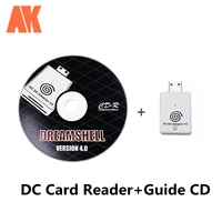 newest v2 sd card reader adapter cd for sega dc game console sdtf card reader v4 0 sega dreamcast dreamshell k9m0