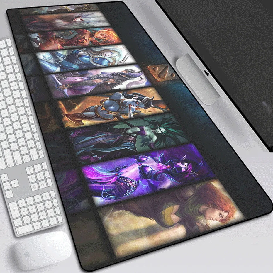 

Dota 2 Mouse Pad Gamer Large New Custom keyboard pad Mouse Mat Desk Mats Anti-slip Office Gamer Carpet Natural Rubber Mouse Mat
