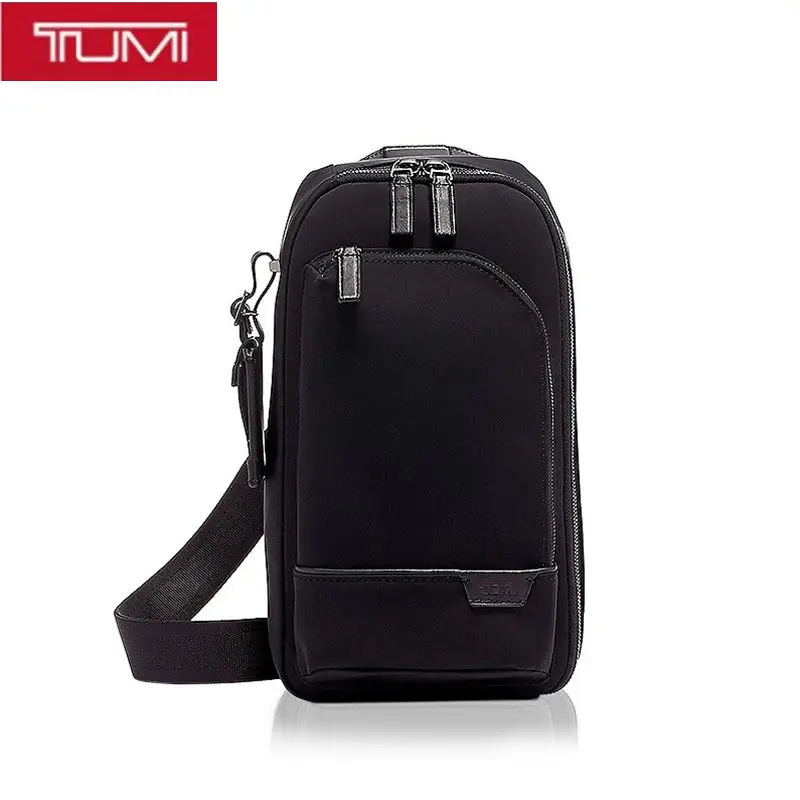 

Tumi Men's Backpack Fashion Simple Shoulder Messenger Business Casual Chest Bag