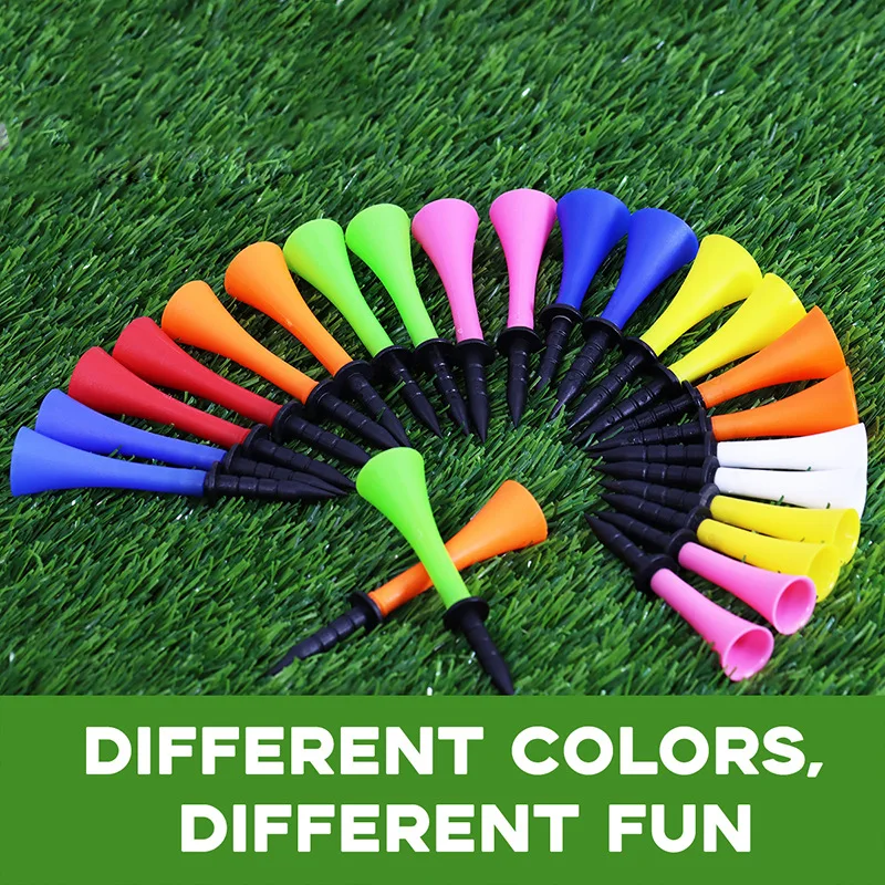 

Golf Luminous Plastic Soft Ball Nail Tee Golf Accessories