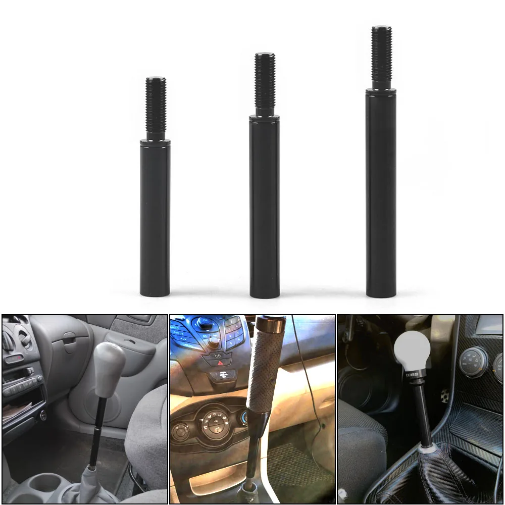 3‘’ 3.5‘’ 4‘’ Aluminum Shift Knob Extender Extension Lever Gear Manual Shifter Rod For Mazda Honda Nissan Subaru Toyota |