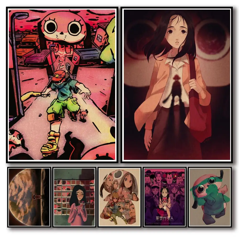 

Искусственное аниме, мусса, дейринин, паранойя, агент, Искусственное искусство, переводная картинка, необычная Наклейка на стену