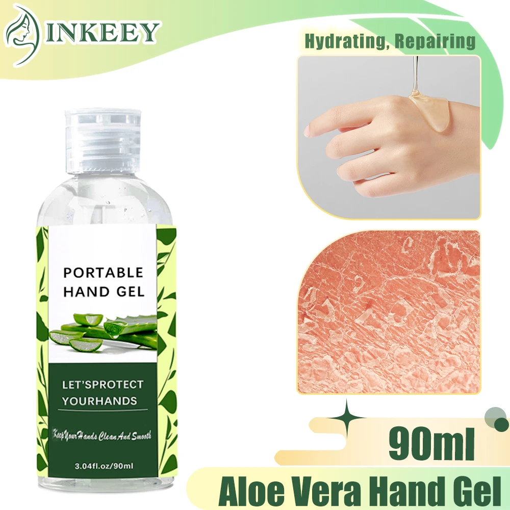 90ml Aloe Vera Hand Body Gel Hydrating Moisturizing Nourishi
