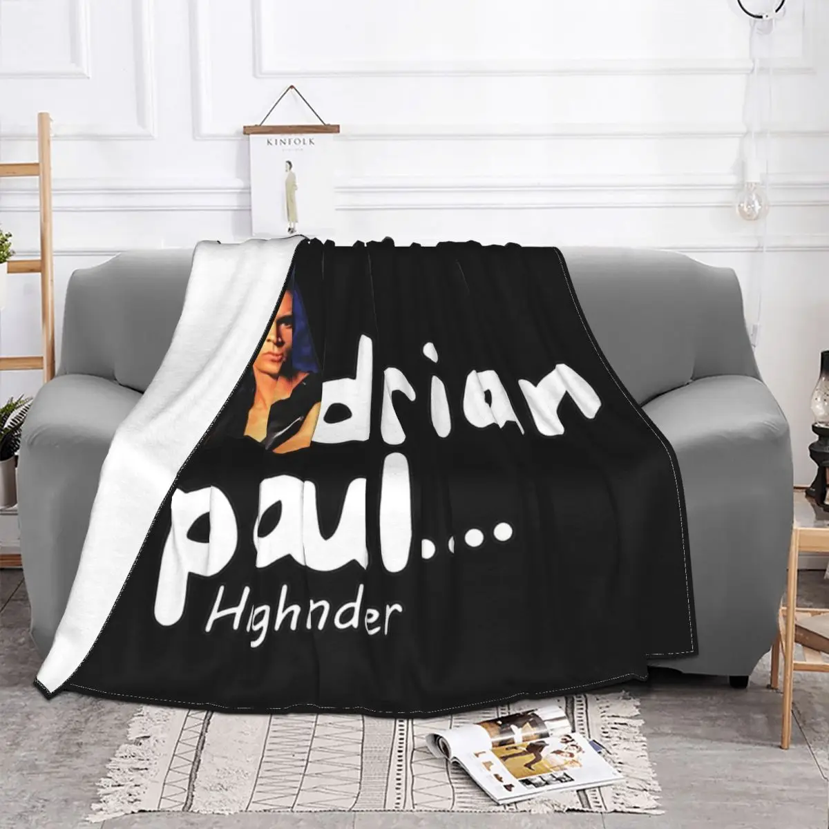 Ретро Адриан пол одеяло Фланелевое потрясающее дышащее для дома ресторана на все